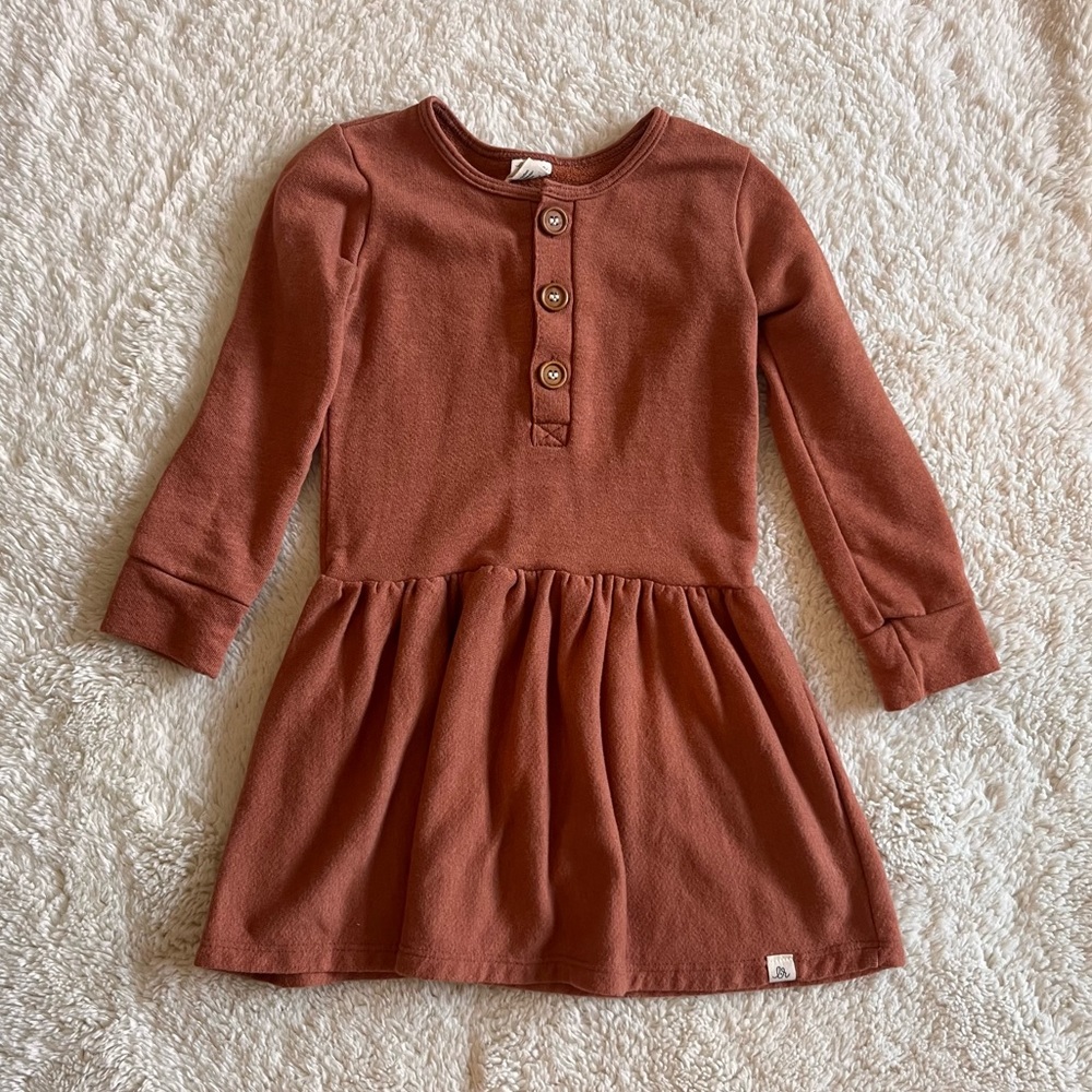 Little Road Co. Long Sleeve Dress Sz 4
